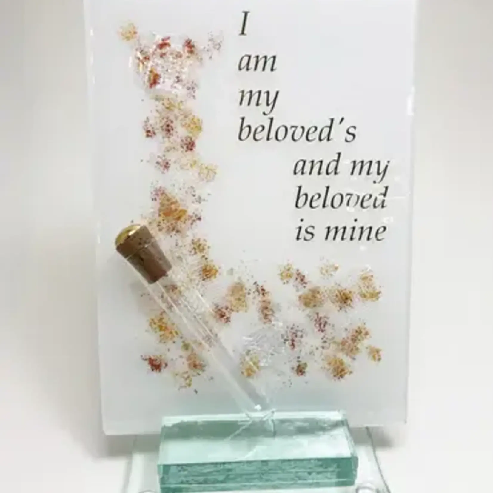 Collage Beloved Stand Alone with Shards Tube