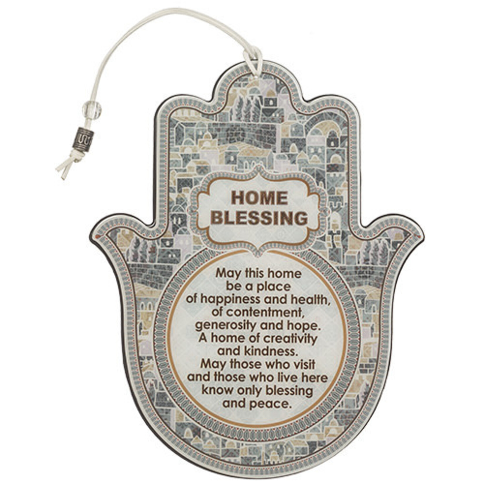 Hamsa Home Blessing - Brown