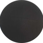 Copy of Black Kippah with Clips - 17cm