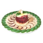 Apples Honey Dish with Bowl and Dipper