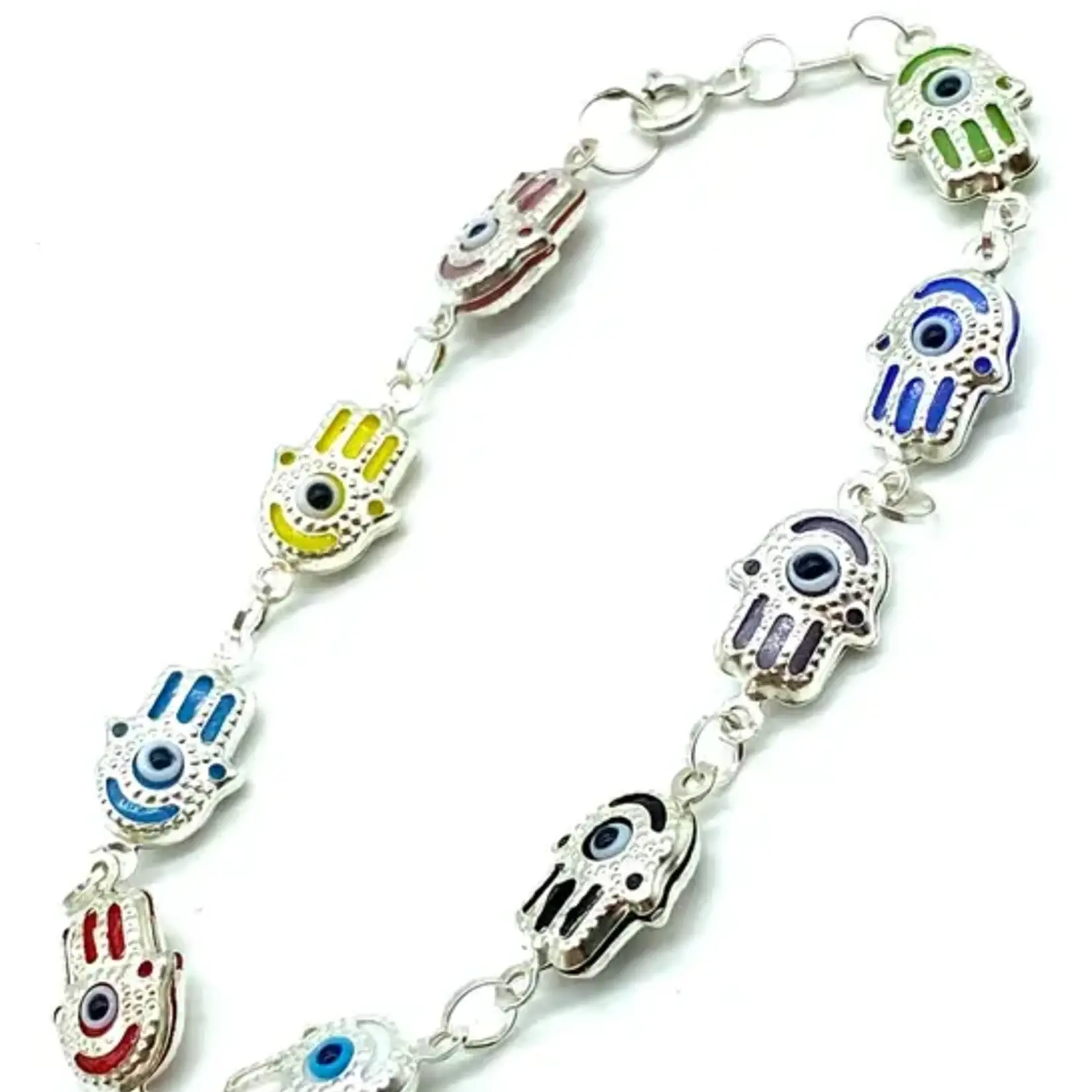 Sterling Silver Hamsa Bracelet Sterling Silver Hamsa Bracelet