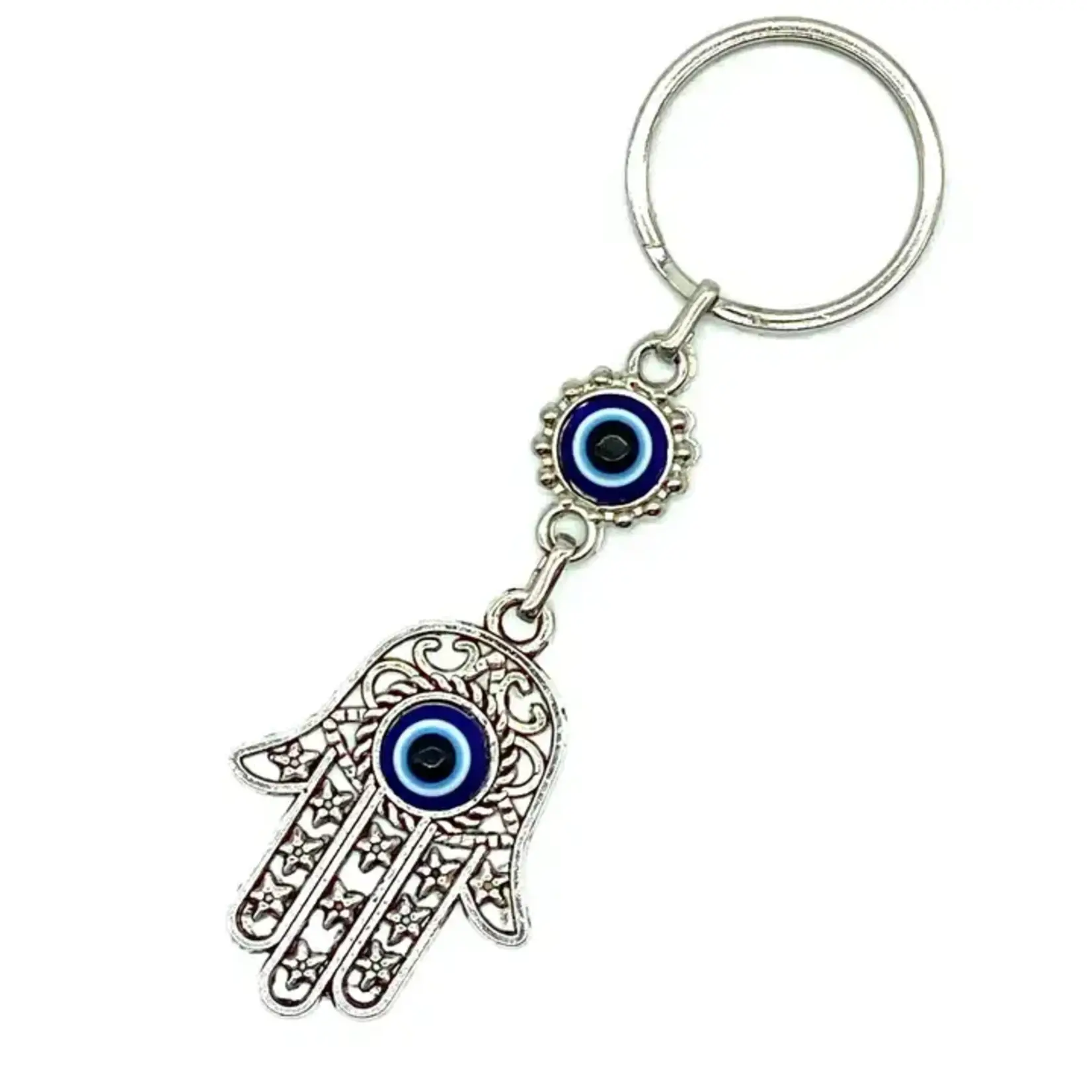 Hamsa Keychain with Lucky Eye