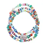 Star of David Judaica Bracelets Set of 3
