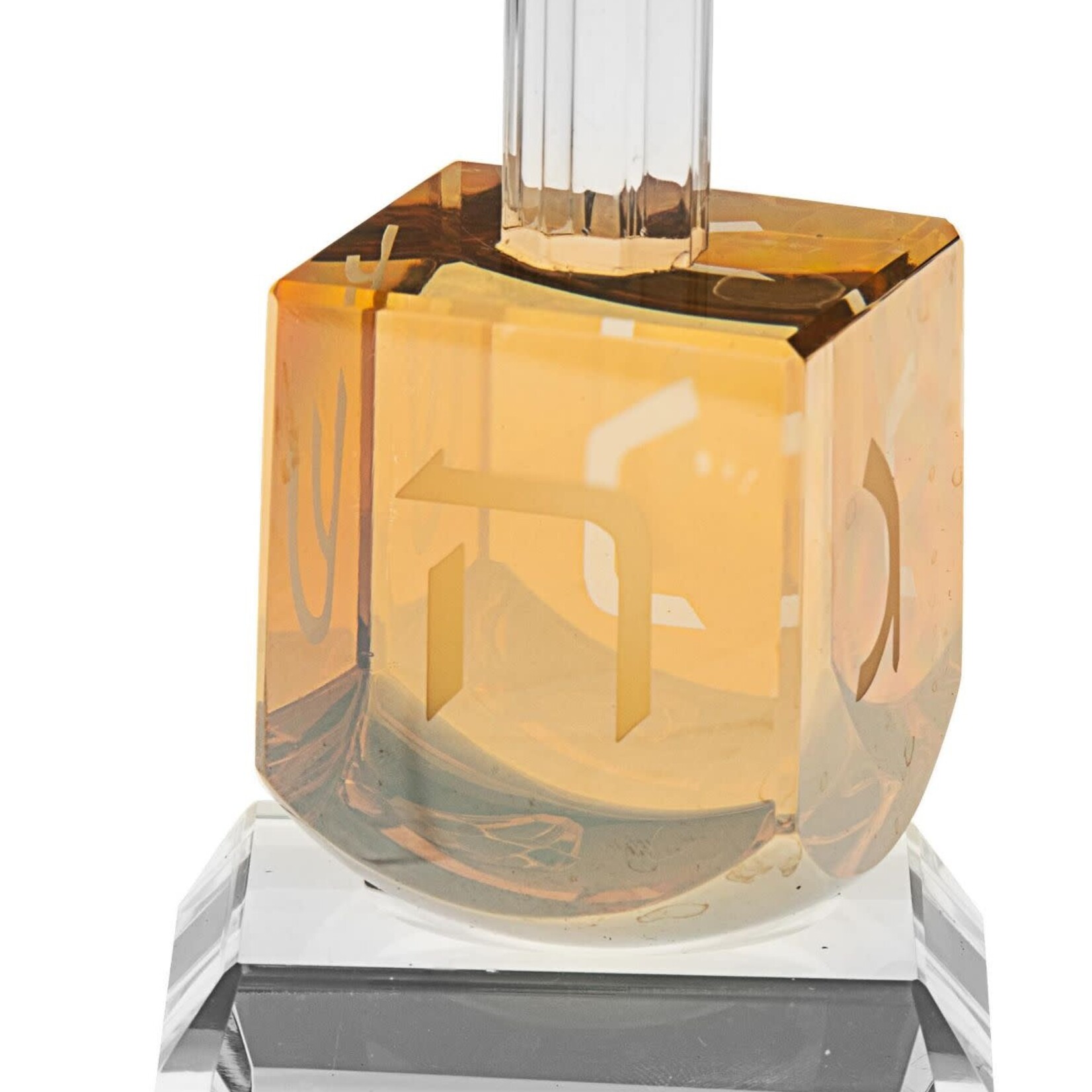 Crystal Dreidel - Gold