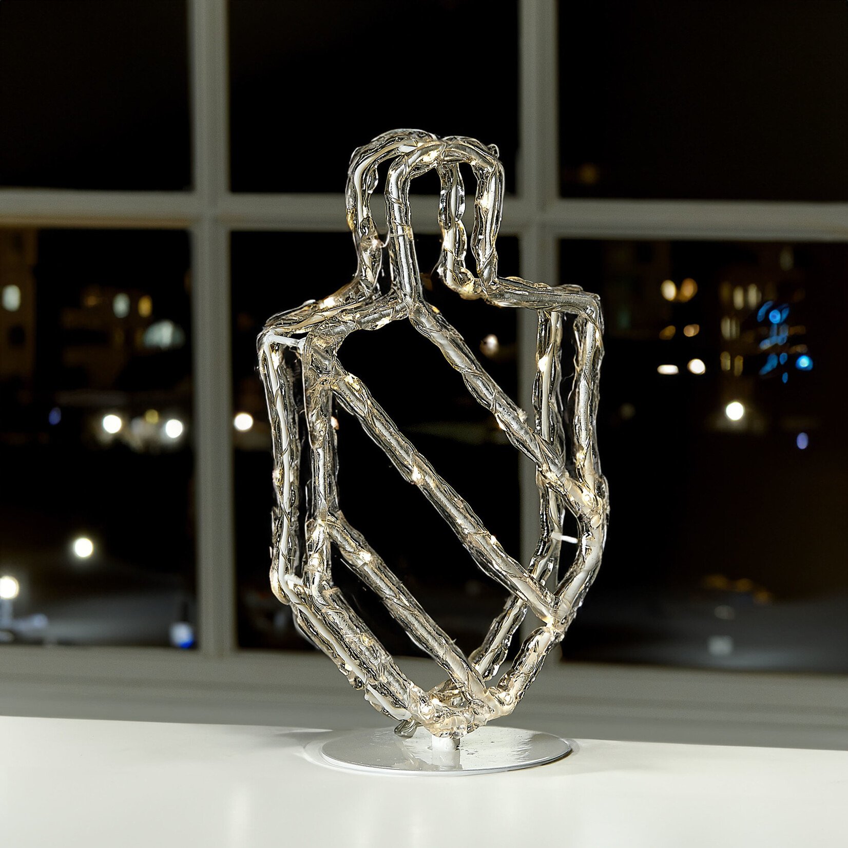LED Twinkling Dreidel Decoration