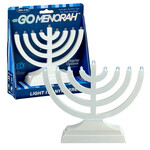 "Go Menorah"™ - Light It Anywhere - Pearl White