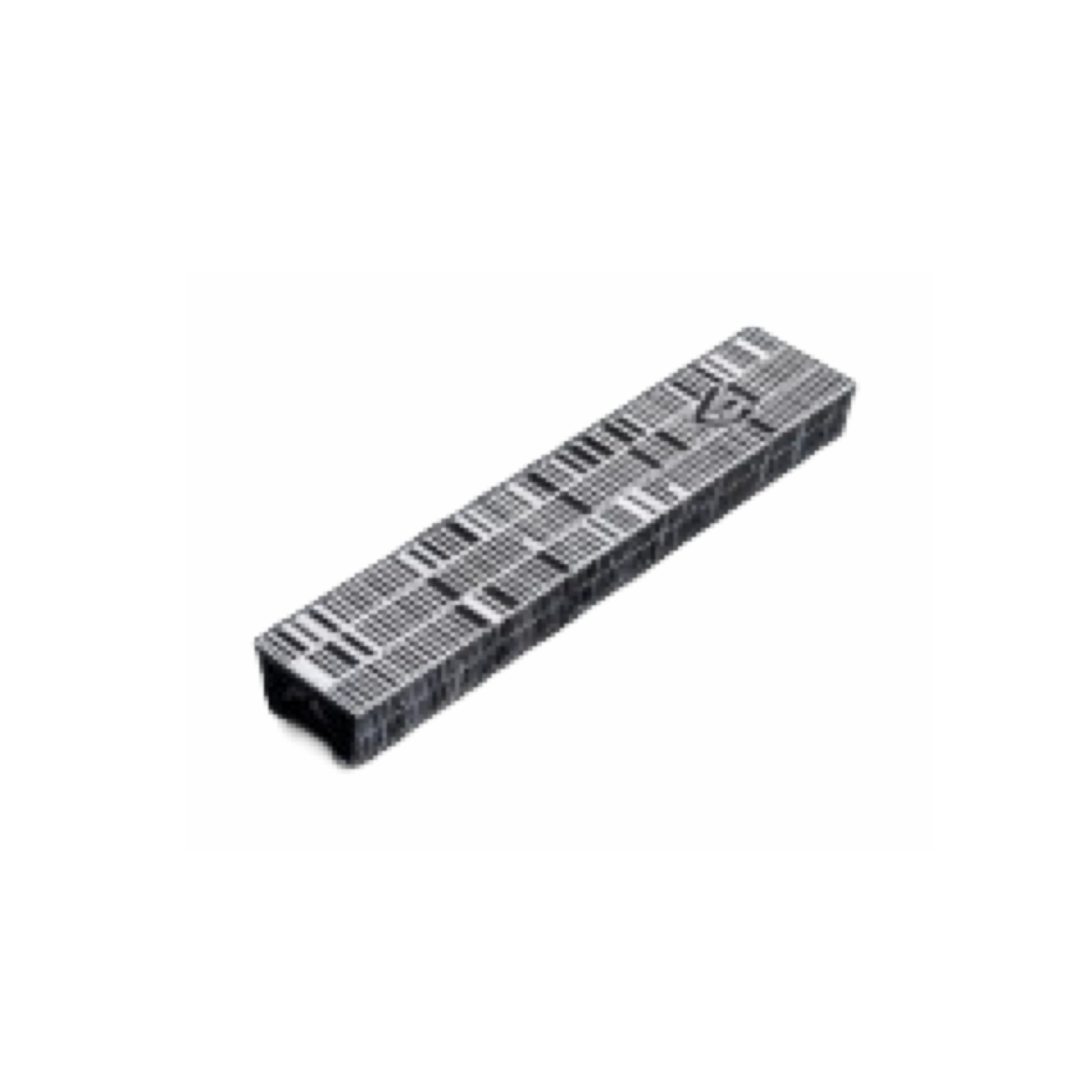 Made in Israel Small Dark Skyscraper Mezuzah Case