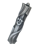 Pewter "Waves" Mezuzah Case