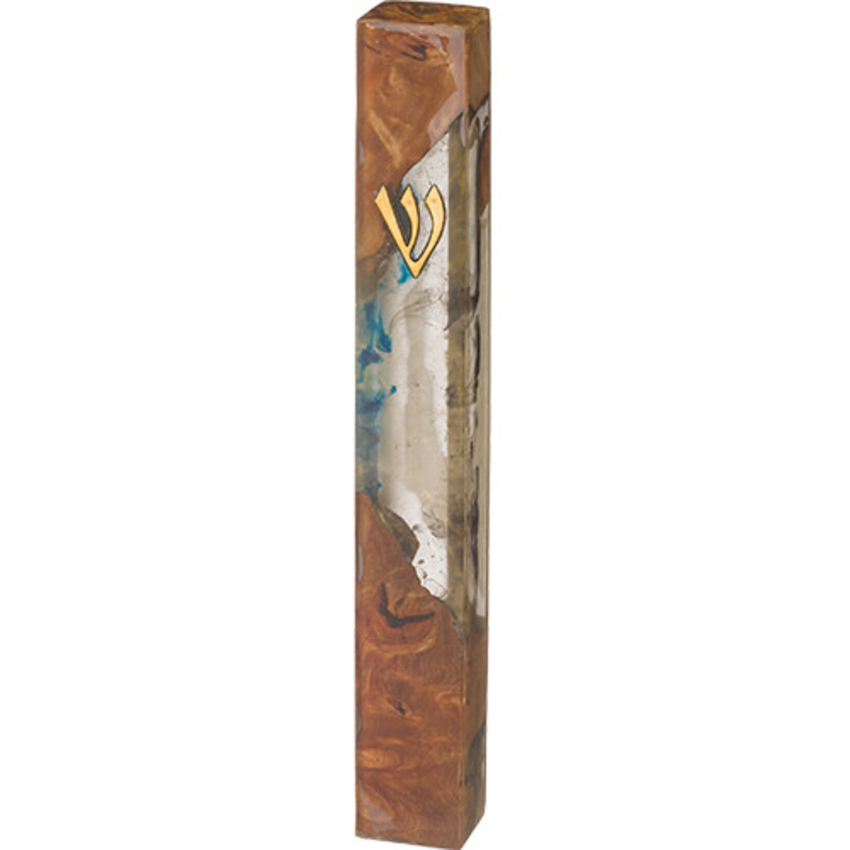Epoxy Mezuzah - Red