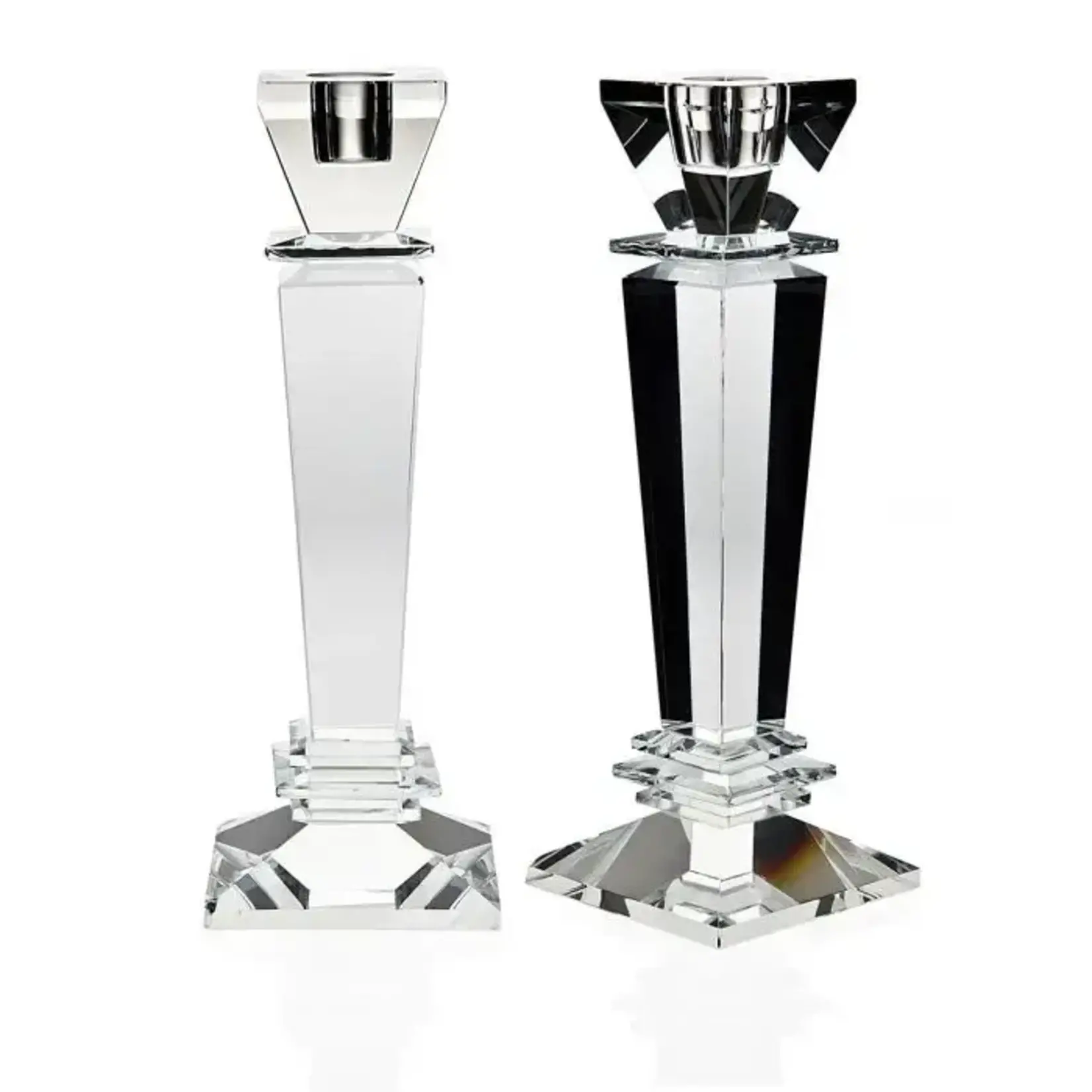 Crystal Euro Candlestick Pair by Ricci