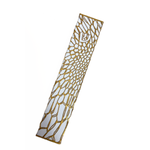 Organic Lace Mezuzah Case - Gold