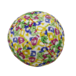 Alef Beis Clipped Kippah