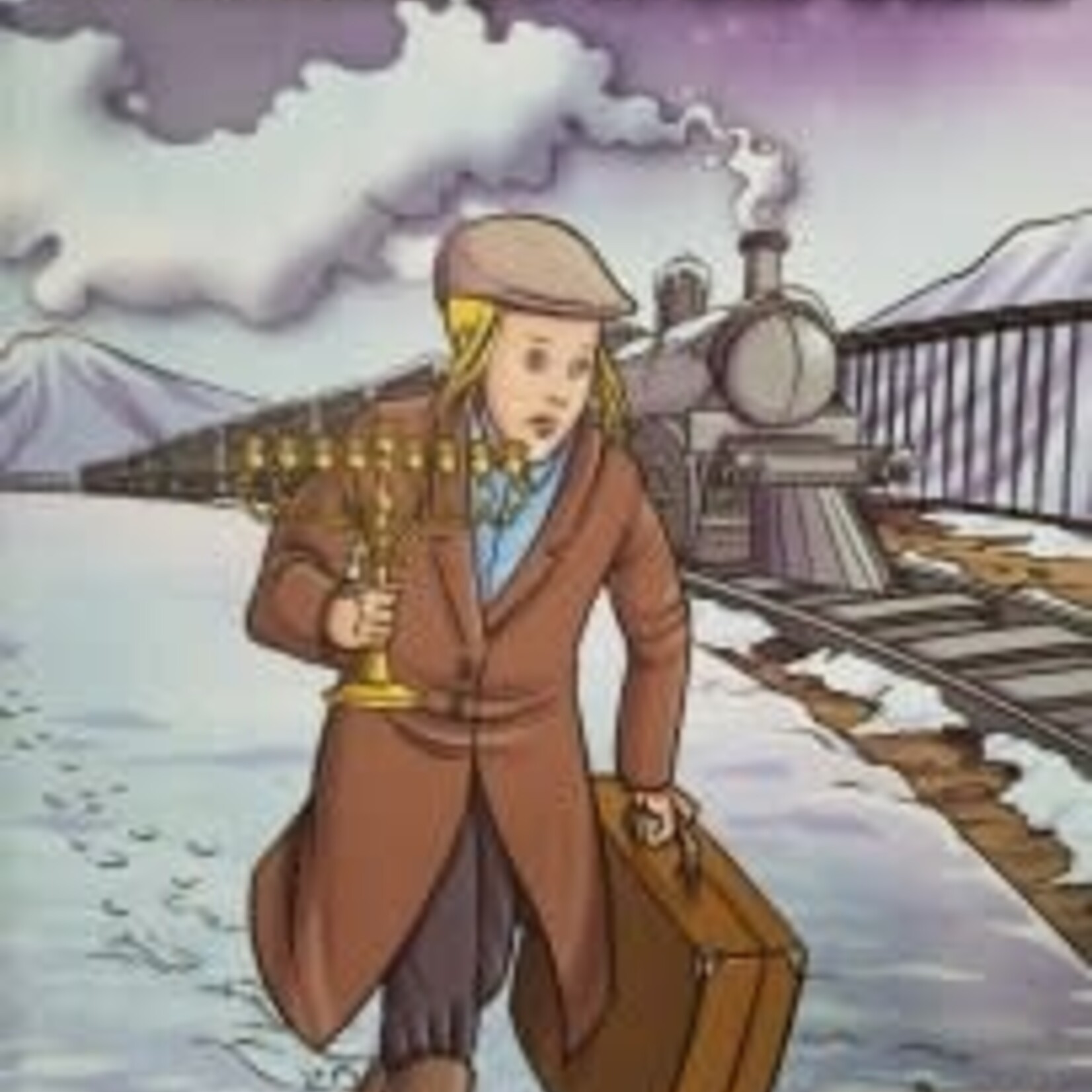 Footsteps in the Snow Comic Story [Hardcover]