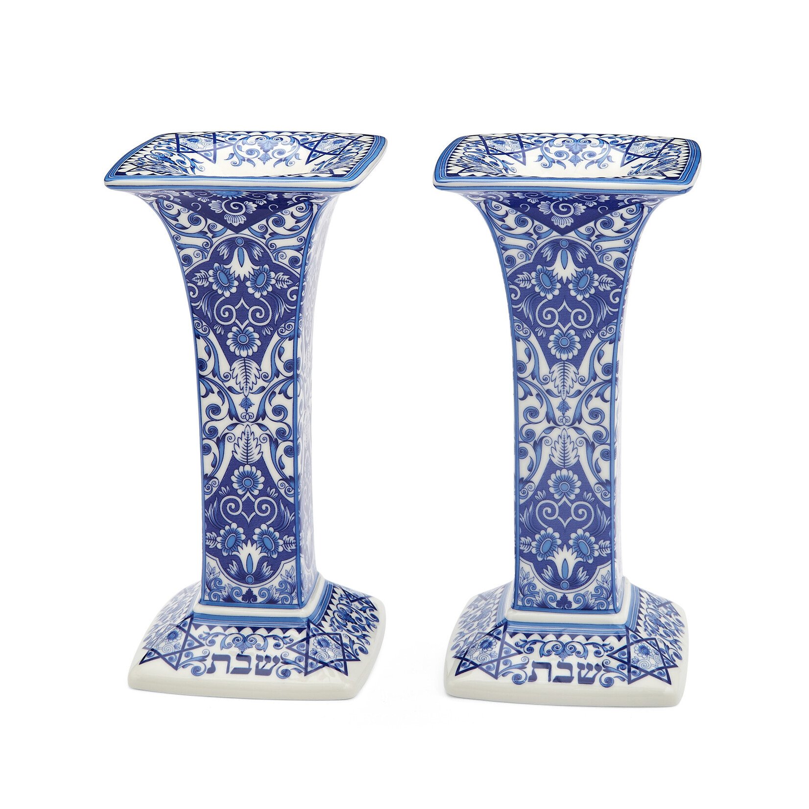 Set of 2 Candlesticks by Spode