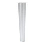 Fan Mezuzah - Silver - 7cm