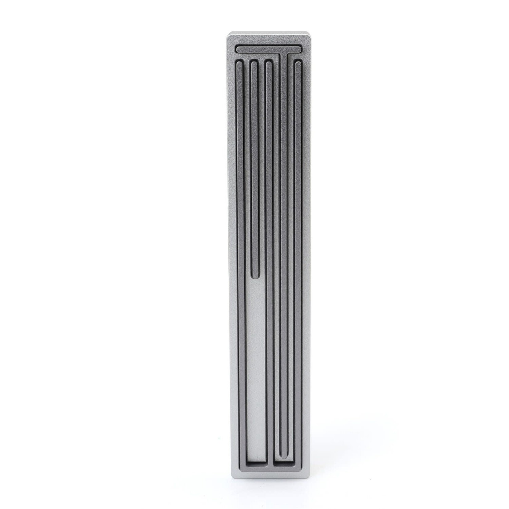 Shadai Mezuzah -Silver/Dark Grey - 12cm