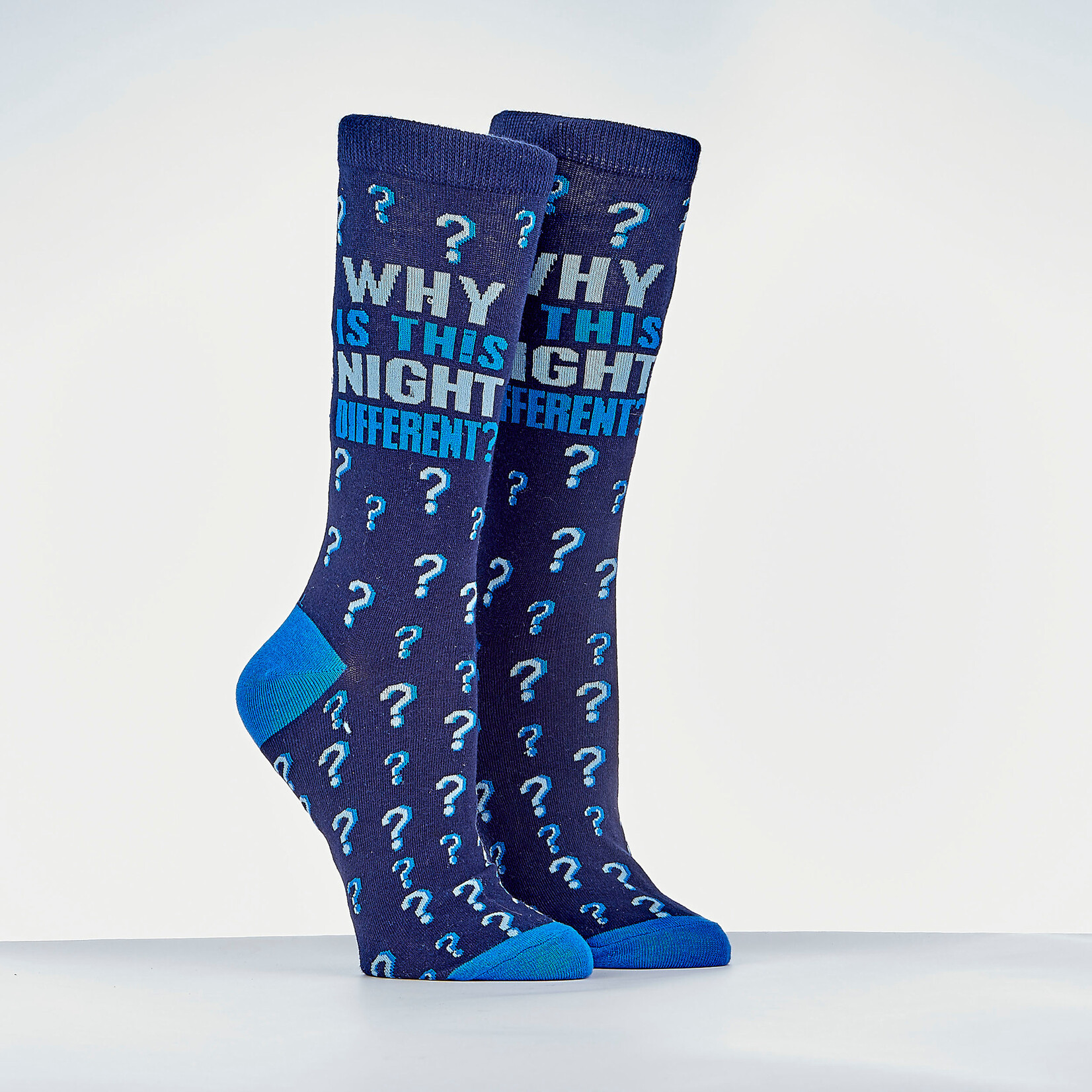 Passover Adult Crew Socks, Why Is This Night Different...