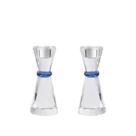 Blue Belt Candlesticks