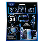 "Israel" Scratch Art