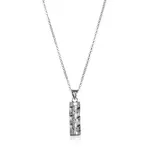 Sterling Silver Shema Mezuzah Necklace