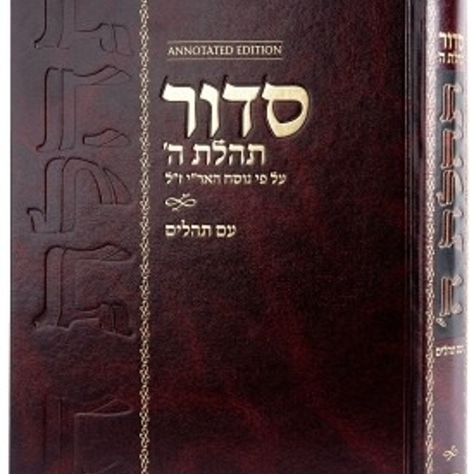 Siddur Annotated Hebrew with English Instructions Large/Chazan Edition