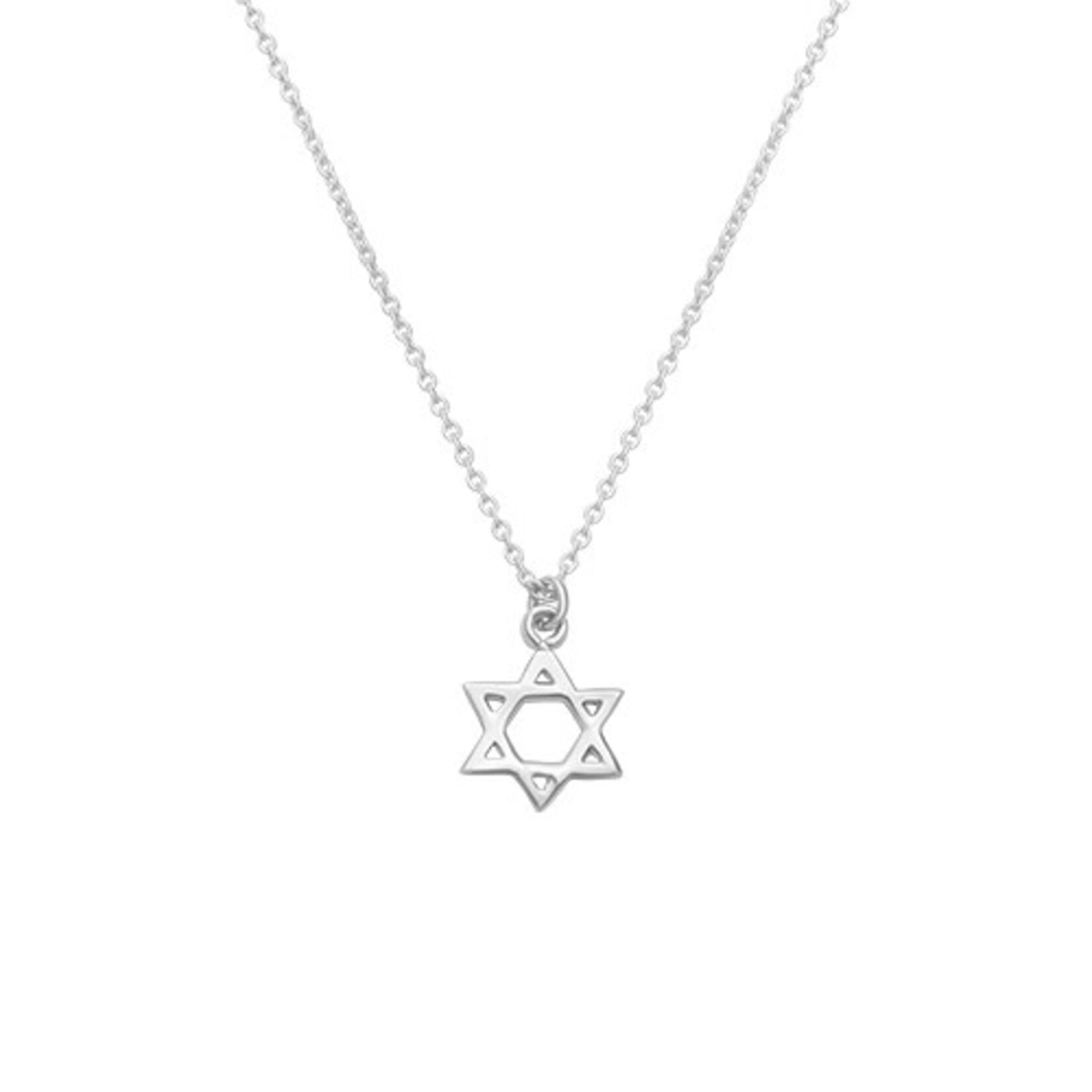 S.S. Necklace in a Bottle - Magen David