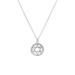 S.S. Necklace in a Bottle - Magen David