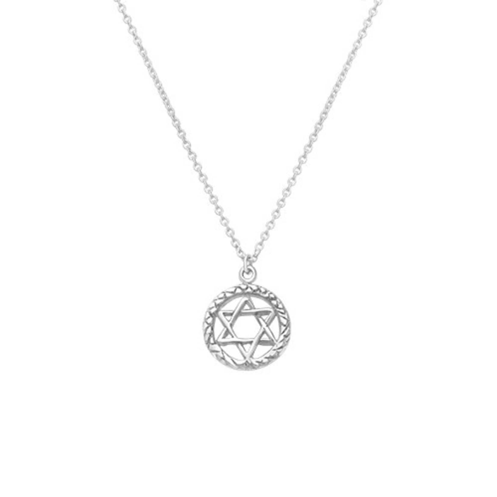 S.S. Necklace in a Bottle - Magen David