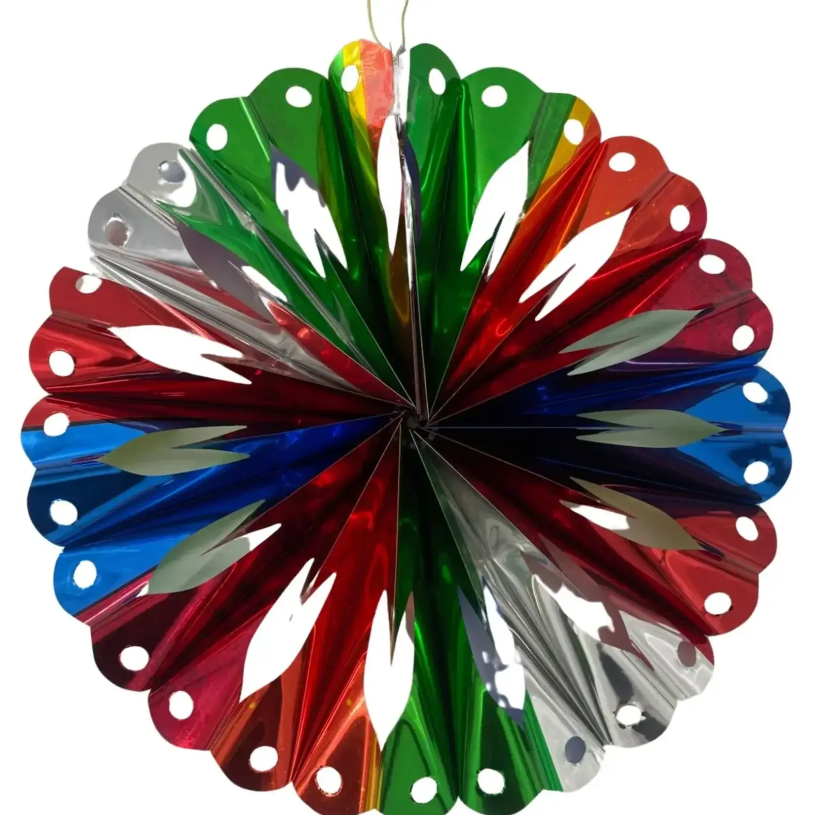 Foil 12" Round Multicolor Ball