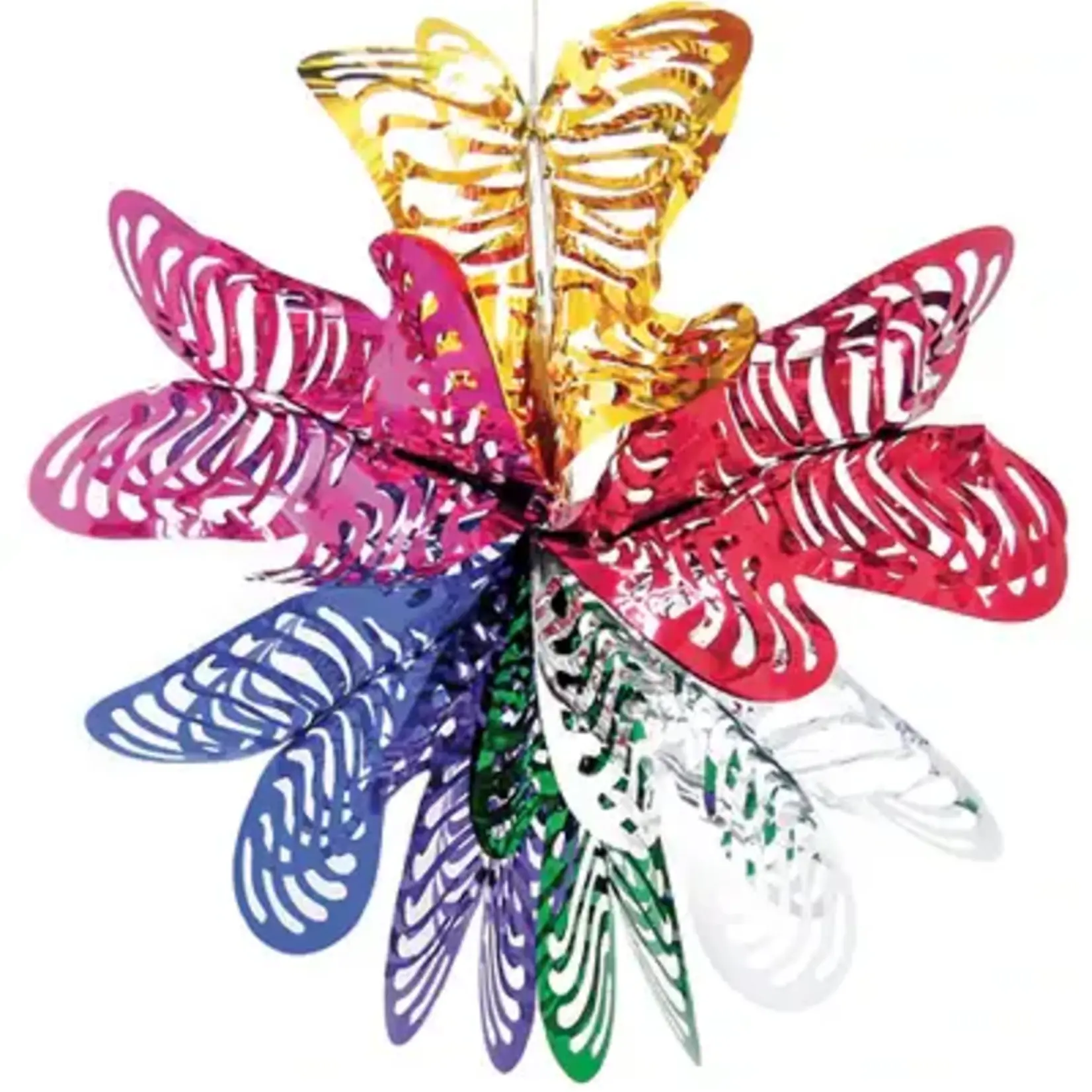 16" Foil Multi Color Star