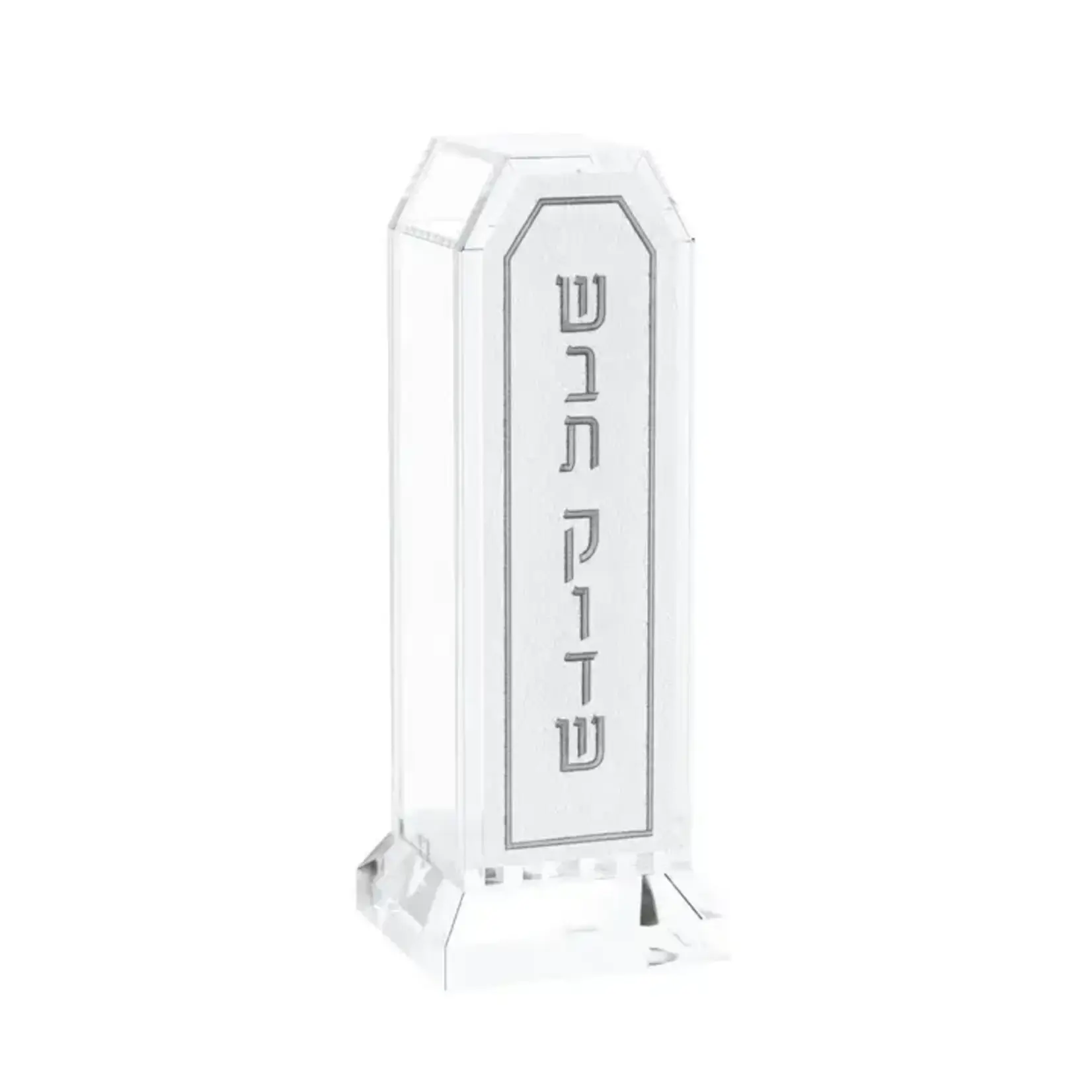 Leatherette Matches Holder - Silver