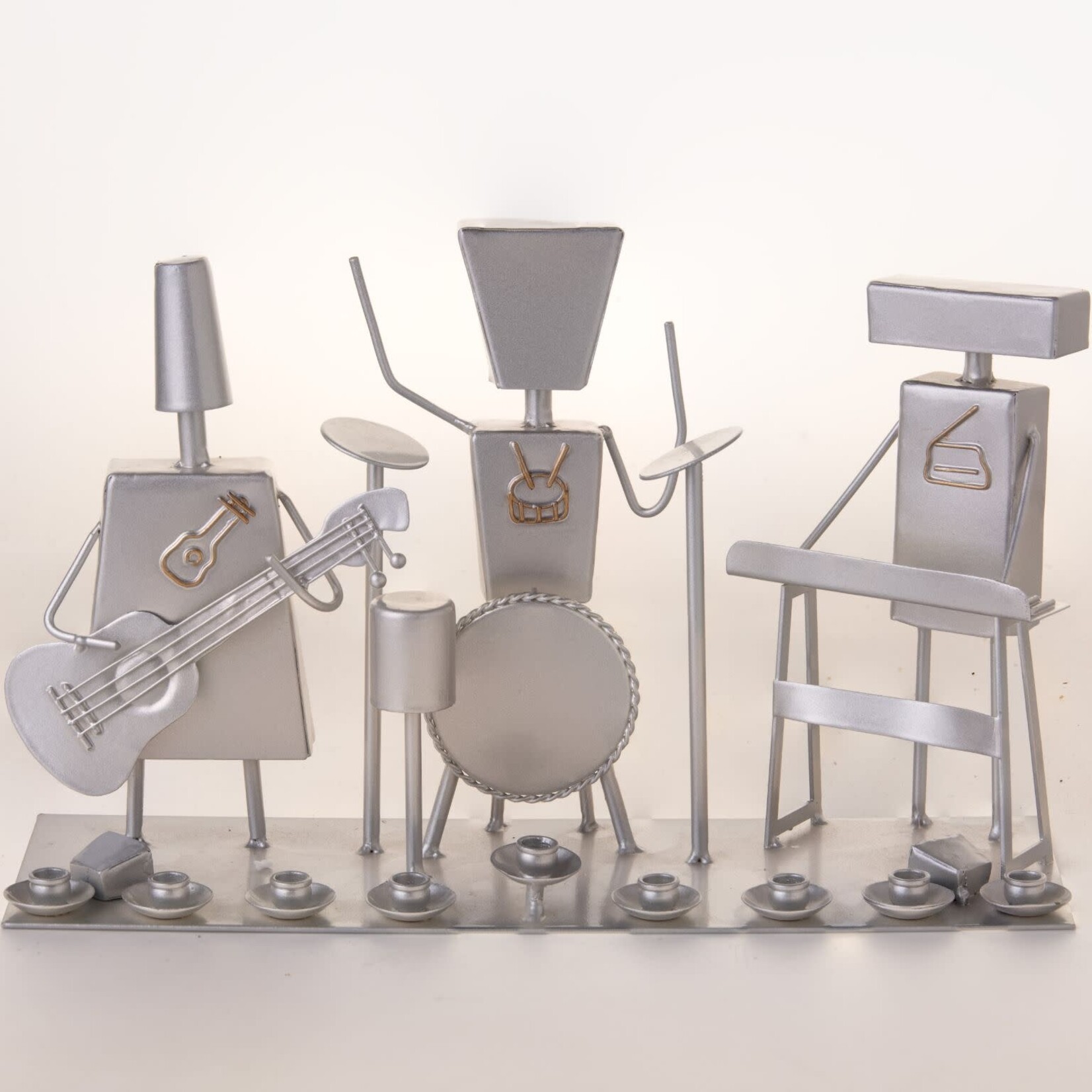 Silver Musical Menorah