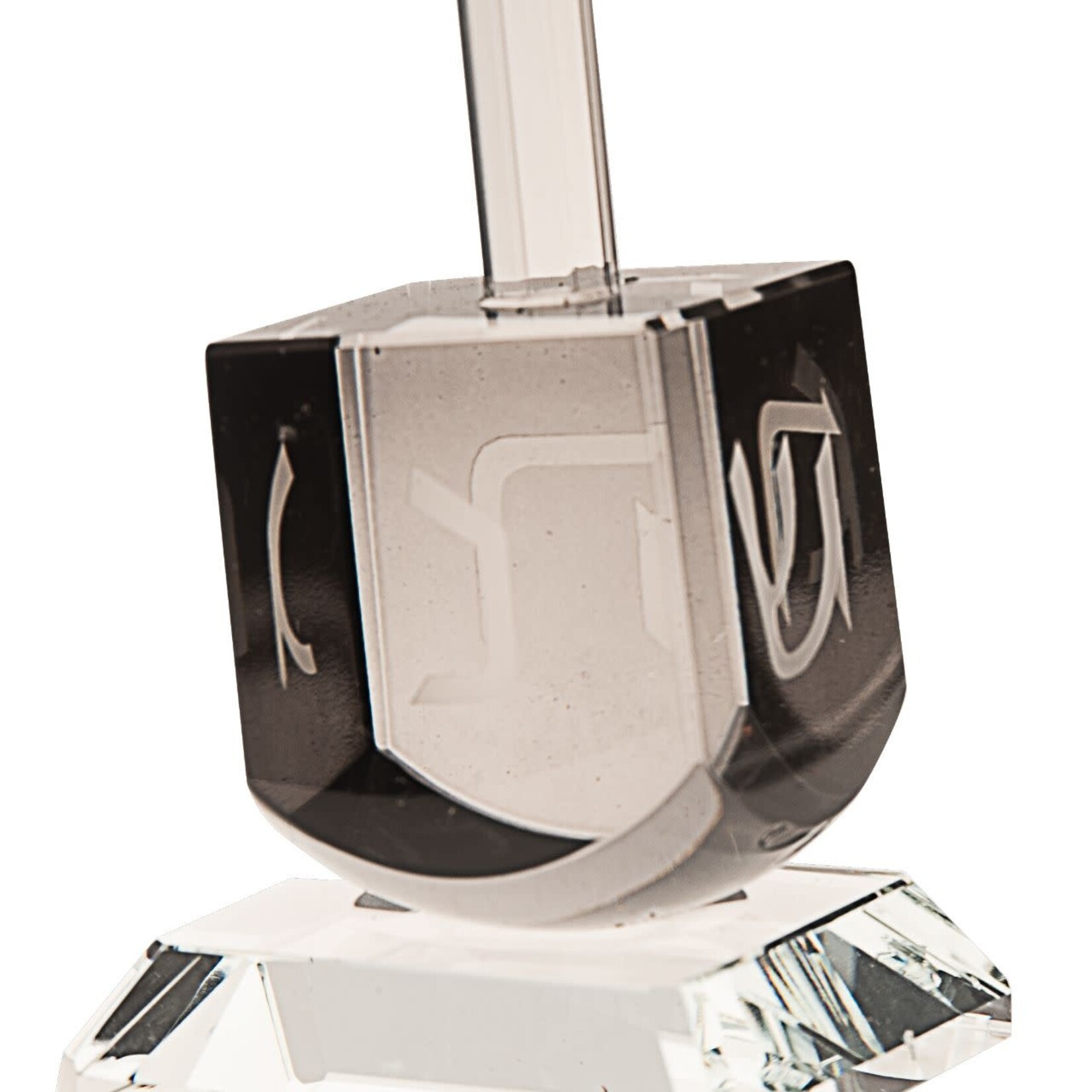 Crystal Dreidel - Black