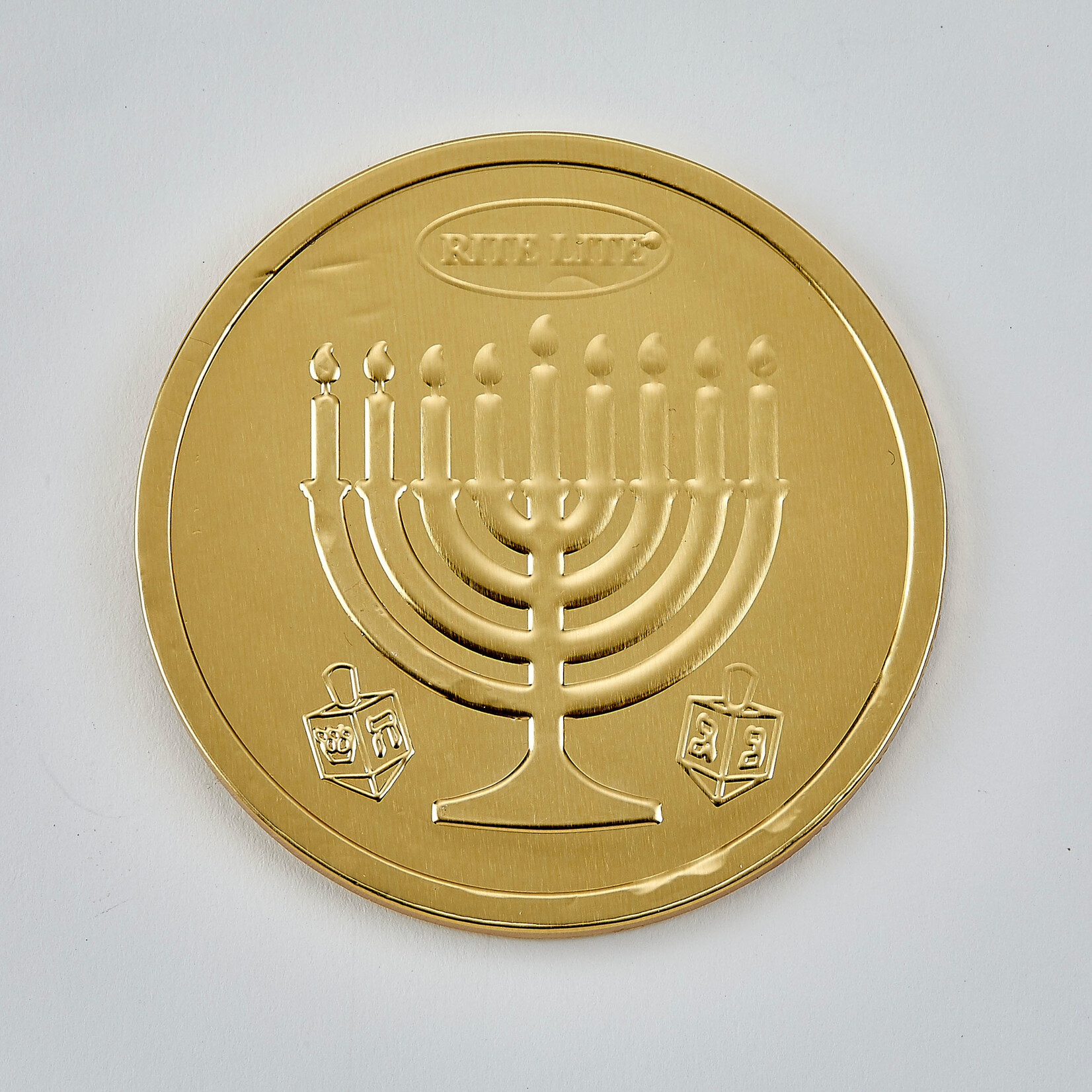 Belgian Milk Chocolate Chanukah Gelt Medallion