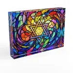 Star of David Stained Glass
