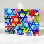 Star of David  Graffiti  Art Crystal Block