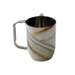 Stainless Steel Wash Cup - White/Beige