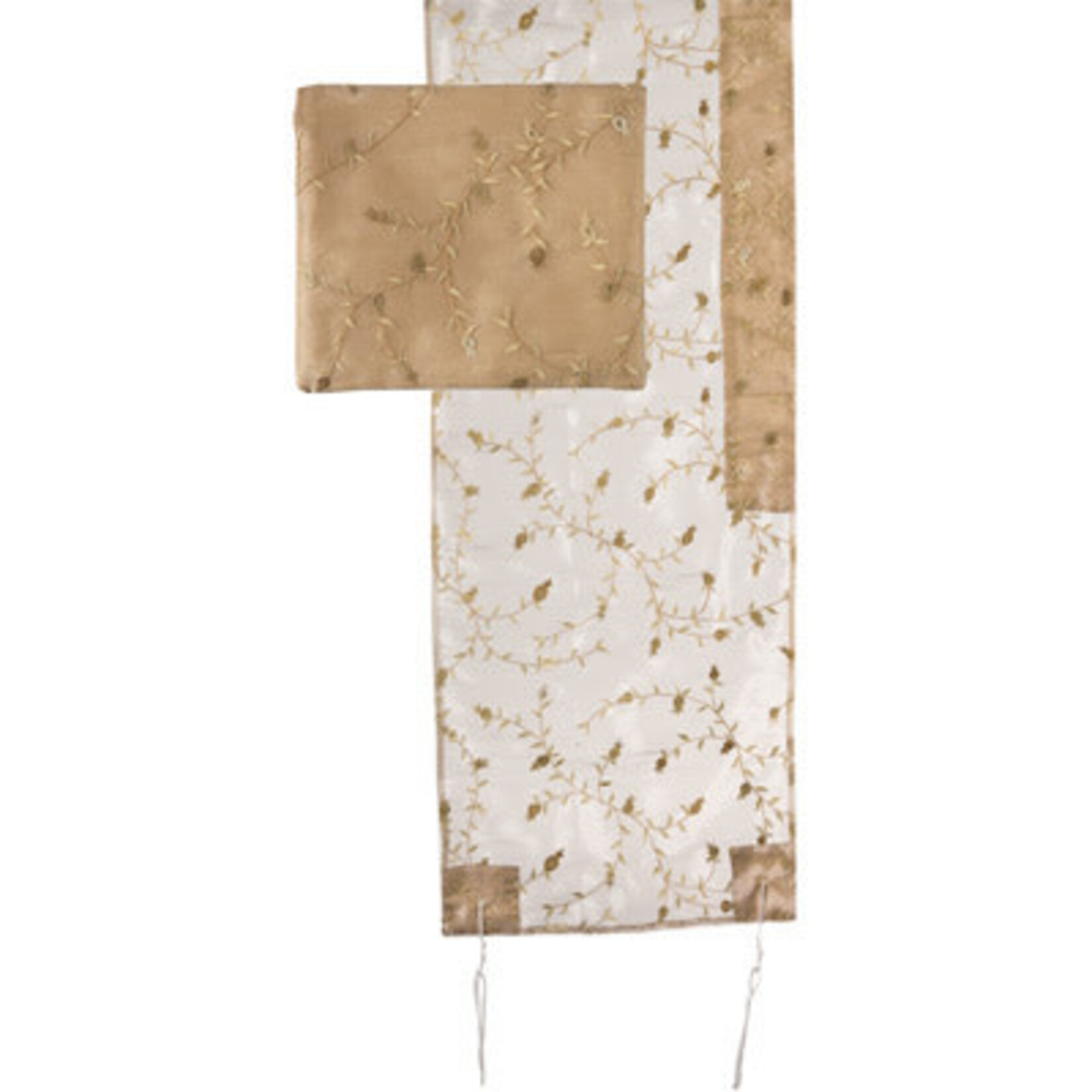 Tallit Organza - Full Embroidery Gold