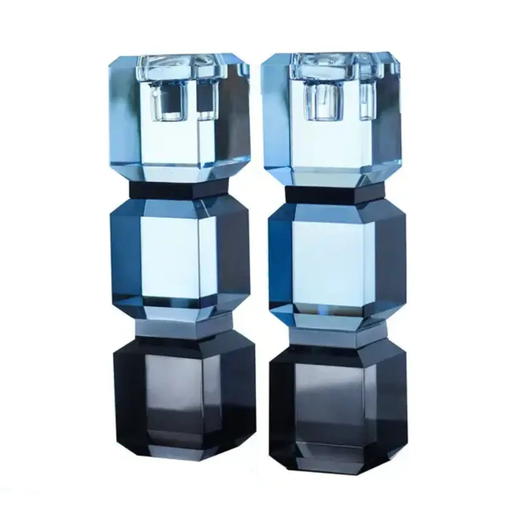 Blue/ Black Candlesticks