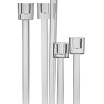 5 Branch Contemporary Crystal Candelabra