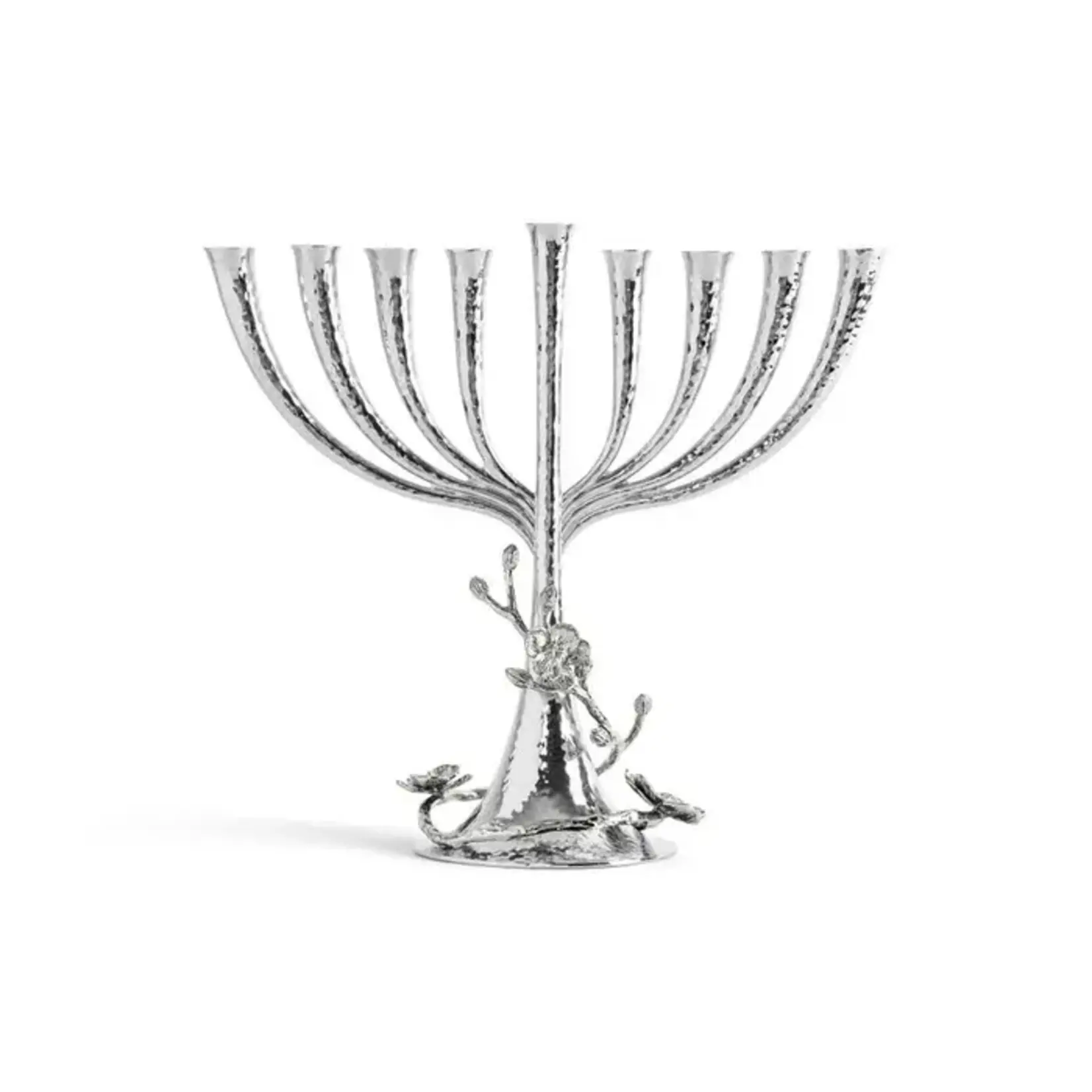 White Orchid Menorah