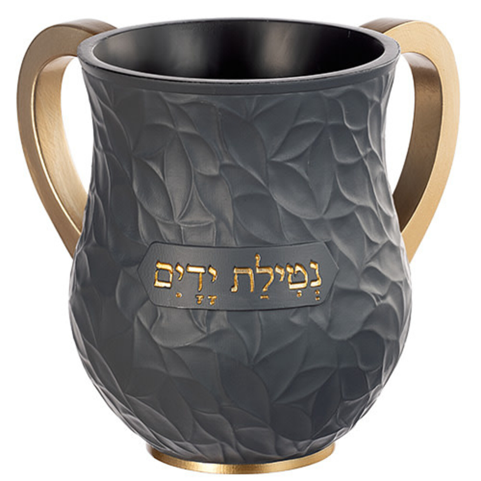 Gray and Gold Wash Cup
