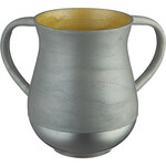 Silver Aluminum Wash Cup