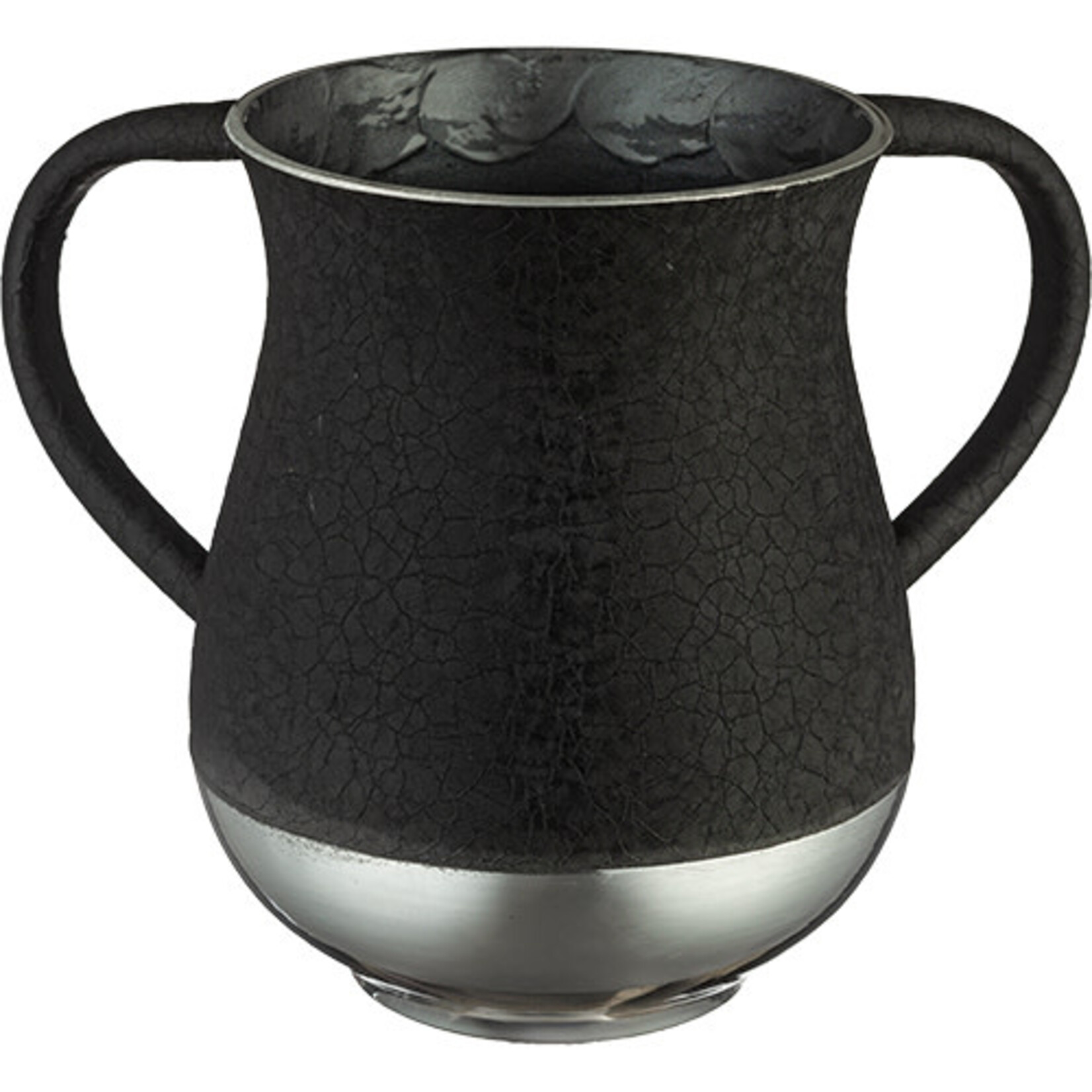 Black/Silver Aluminum Wash Cup