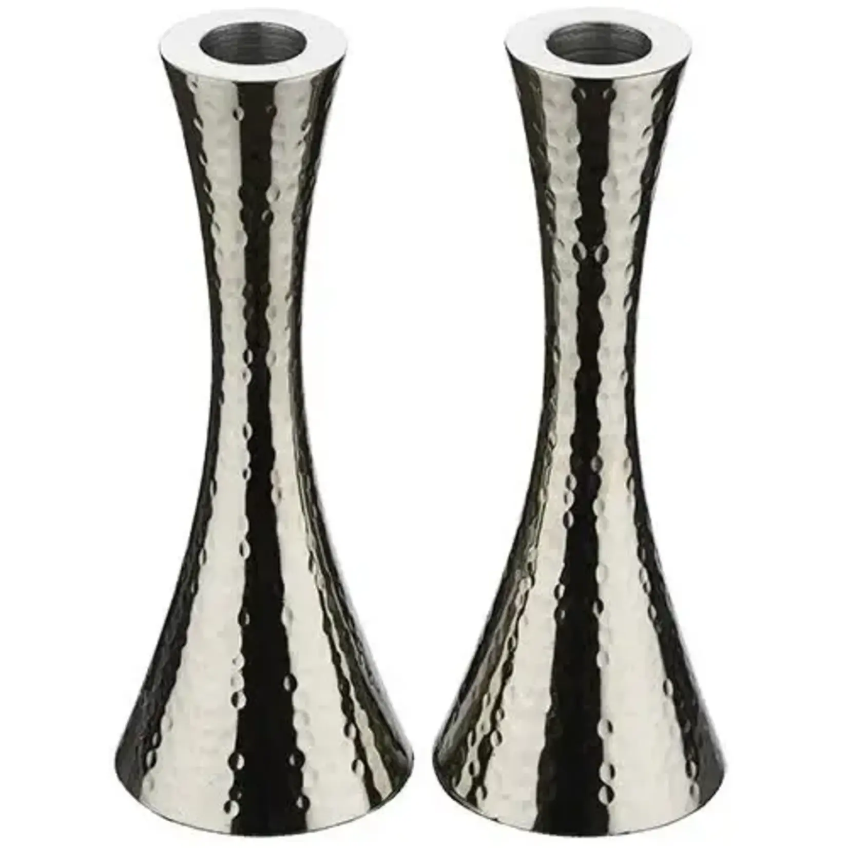 Hammered Candlesticks - 18cm