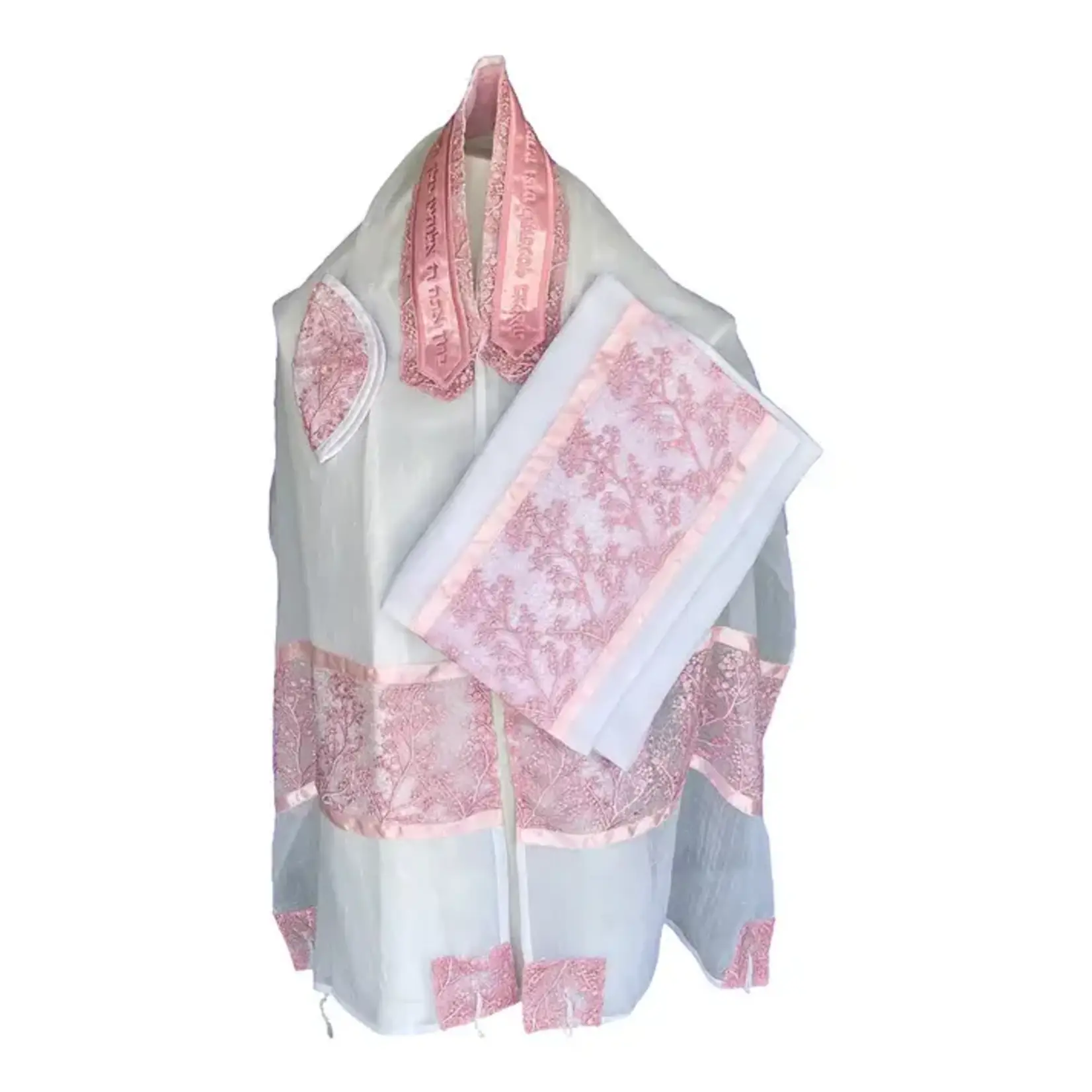 Pink Flowers on Brushed Cotton