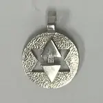 Sterling Silver Modern Star of David