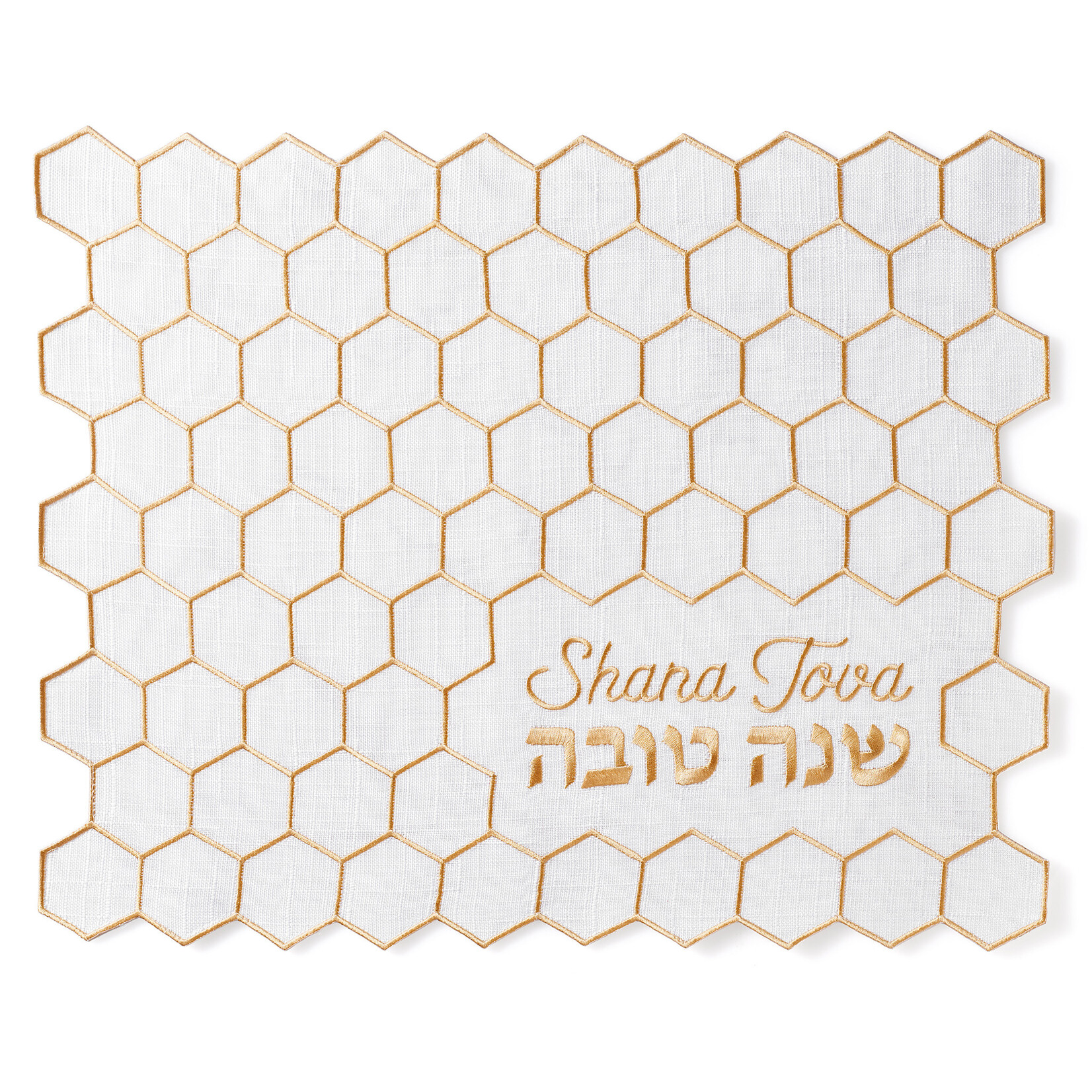 Rosh Hashana Honeycomb Challah Cover