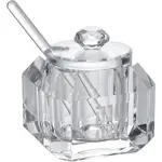 Crystal Clear Honey Dish