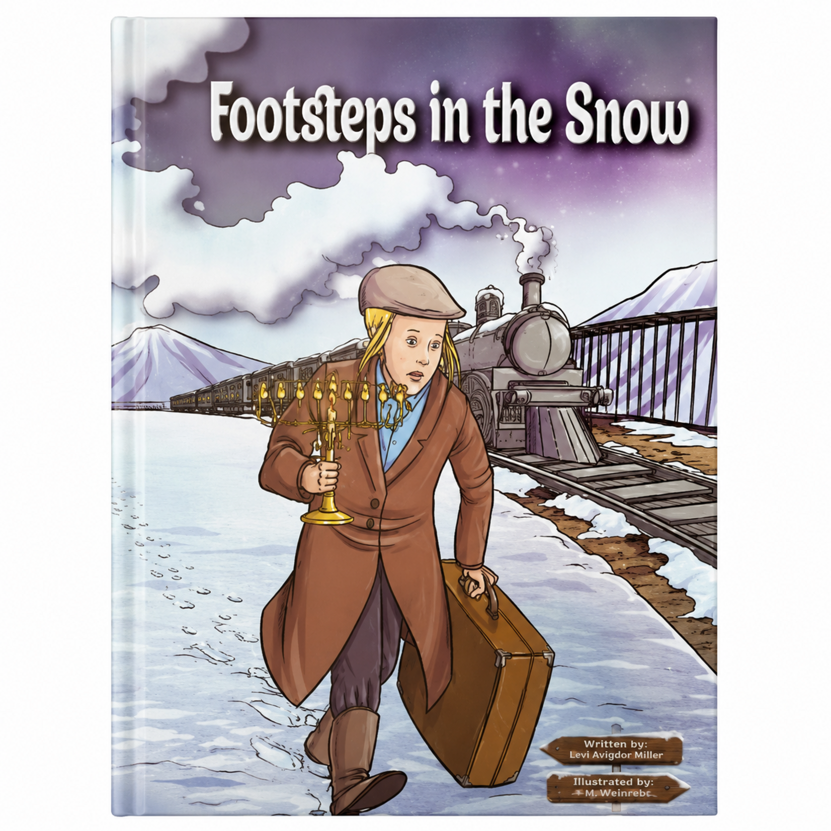 Footsteps in the Snow Comic Story [Hardcover]